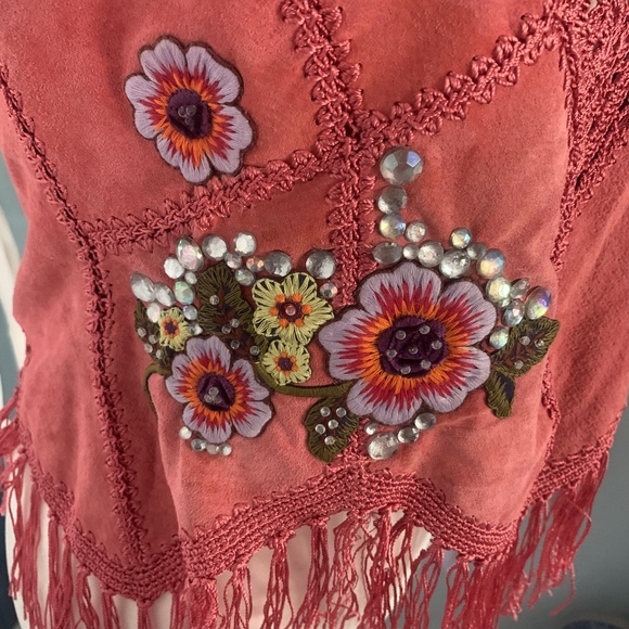 70's Vintage Pink Halter, Tie Back top - Picture 8 of 14